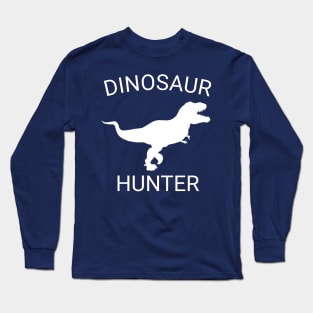 Dinosaur Hunter T-Rex Long Sleeve T-Shirt